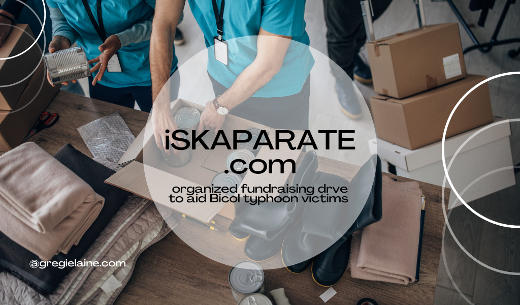 Iskaparate.com Organizes Fundraising Drive to Aid Bicol Typhoon Victims